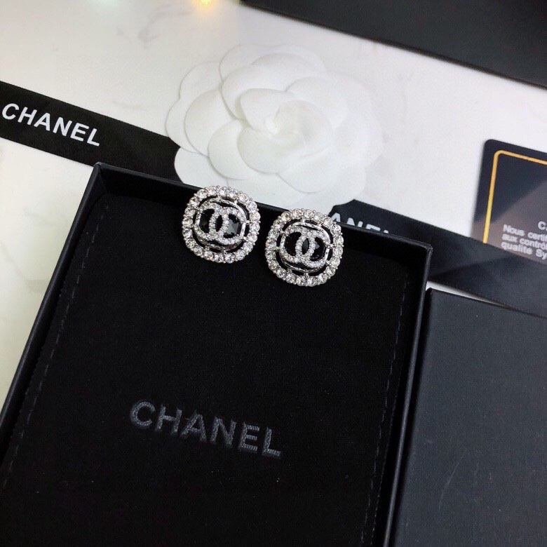 Ch*el earrings